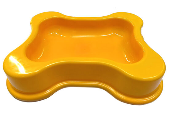 COMEDERO 30.0X25.0X6.5CMS HUESO PLASTICO