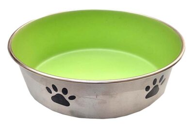 COMEDERO PESADO 20CMS VERDE PREMIUM