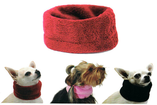CUELLO POLAR XL ROJO LUX