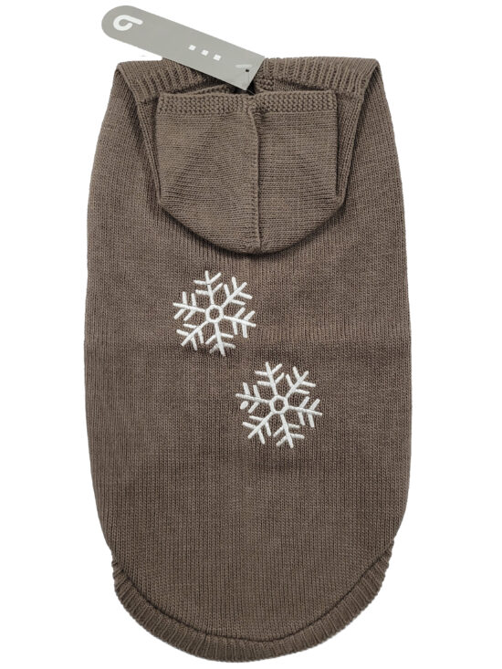 JERSEY T45 MARRON SPRING SNOW