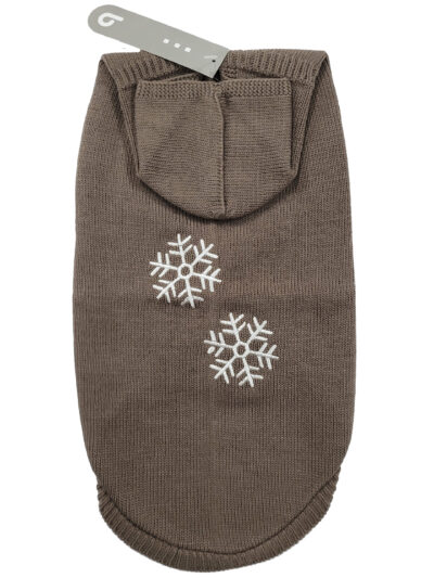 JERSEY T45 MARRON SPRING SNOW