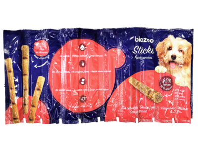 STICKS DE TERNERA PARA PERROS 10UNDS