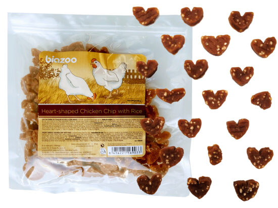 CHIPS CORAZON DE POLLO CON ARROZ 500G