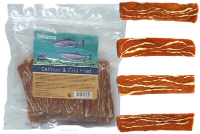 FILETE SALMON Y BACALAO 500G