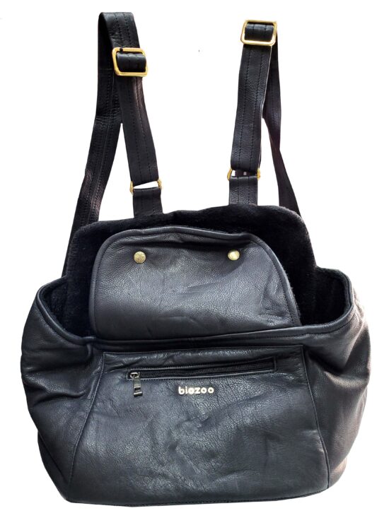 MOCHILA CAMILA PIEL MARRON