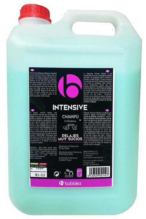 CHAMPU INTENSIVE 5L PELAJES MUY SUCIOS