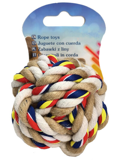 PELOTA CUERDA ALGODON 8.0øCMS