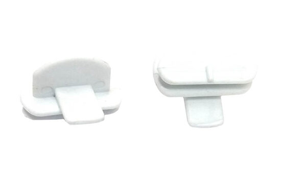 SOPORTE PLASTICO REJILLA FONDO PEQ 2.5X2.5CMS