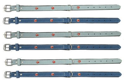 COLLAR INCRUSTACION HUELLAS 12.0MMX45.0CMS