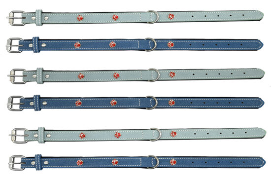 COLLAR INCRUSTACION HUELLAS 12.0MMX45.0CMS
