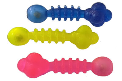 JUGUETE JELLY TENSOR CON CASCABEL 16.0CMS