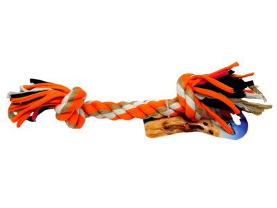 HUESO BICOLOR 2 NUDOS 3.0øX30CMS