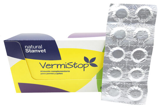 VERMISTOP ANTIHELMINTICO COMPLETO PERROS Y GATOS