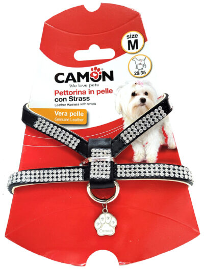 PETRAL STRASS NEGRO M 29-35CMS CAMON