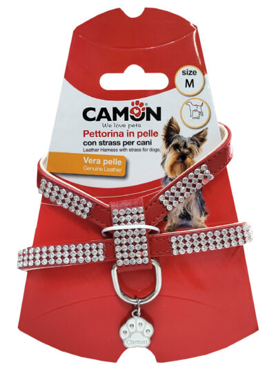 PETRAL STRASS ROJO M 29-35CMS CAMON