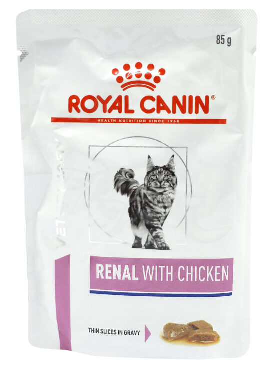 RCVET CAT RENAL POLLO 85GR SOBRE