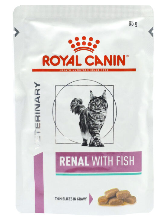 RCVET CAT RENAL FISH 85G SOBRES