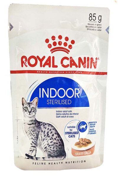 RC CAT INDOOR STERILISED GRAVY  85G SOBRE