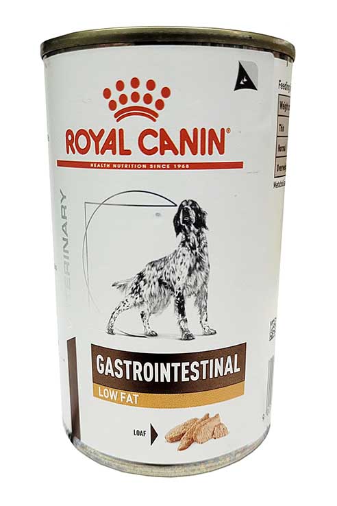 RCVET DOG GASTROINTESTINAL LOW FAT 410G LATA