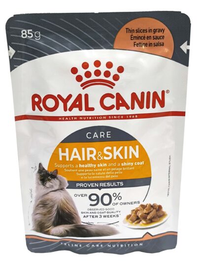 RC CAT HAIR & SKIN GRAVY POUCH 85G SOBRE