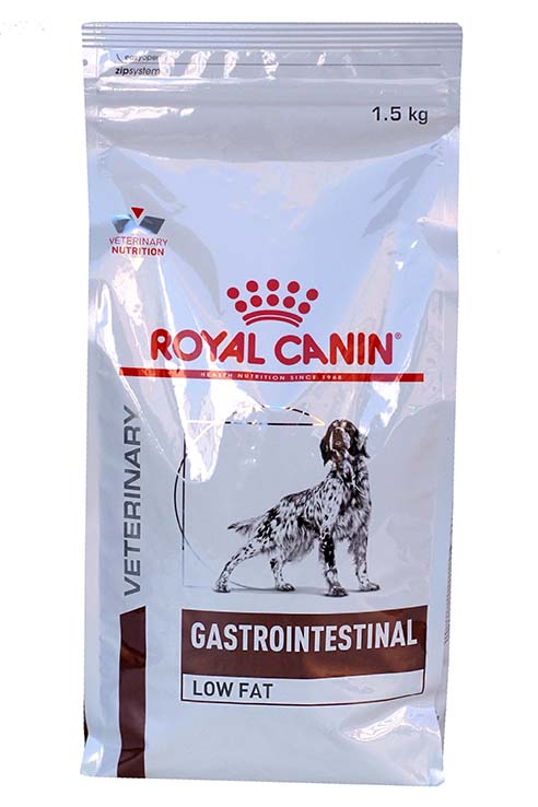 RCVET DOG GASTROINTESTINAL LOW FAT 1,5KG