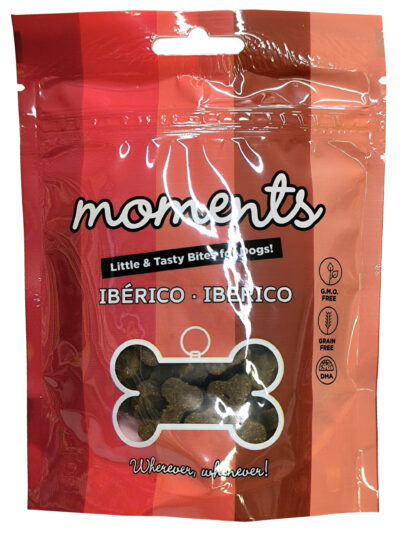 MOMENTS DOG SNACKS PORCIONES IBERICO 65G