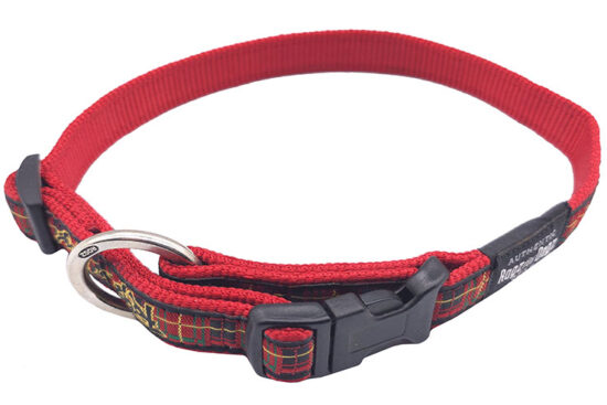 COLLAR ESTRIADO ROJO ROGZ 20.0MMX30.0-50.0CMS