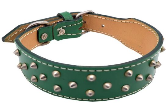 COLLAR CUERO DLUXE FORNITURA 30.0MMX39.0-52.0CMS
