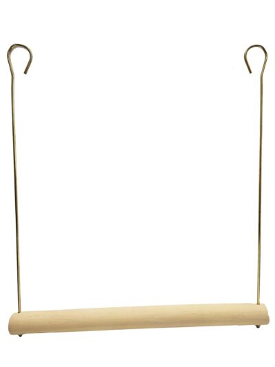 COLUMPIO LORO MADERA 23.0X36.0CMS