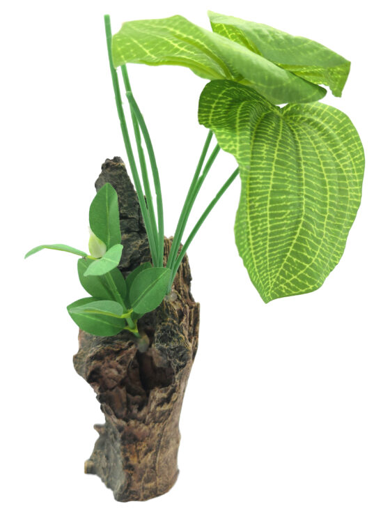 ADORNO FLOWER 4 CON PLANTAS 8.0X6.0X25.0CMS