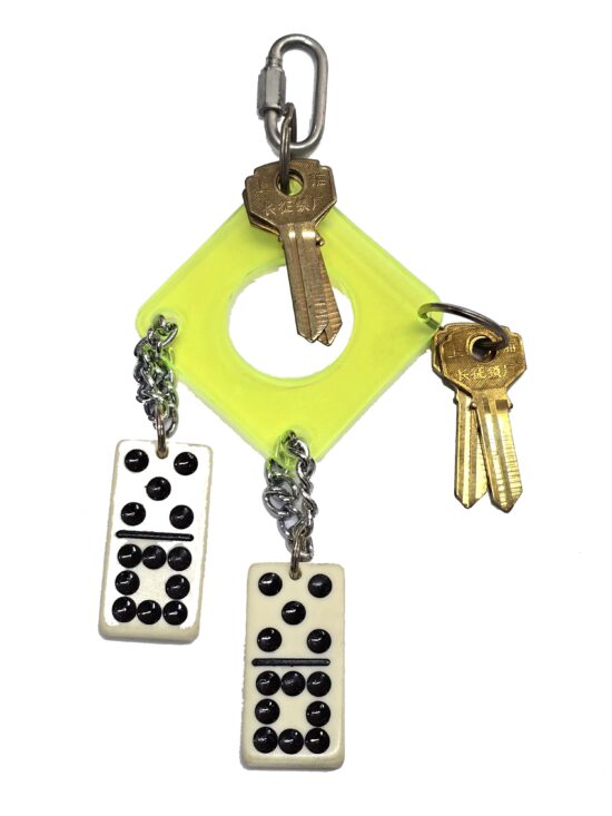 JUGUETE AVES DOMINOS Y LLAVES 19.0X10.0CMS