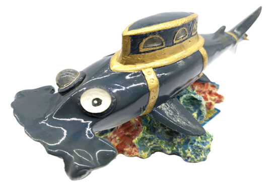 SUBMARINO TIBURON 26.0X13.0X12.0CMS