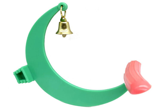 PERCHA LUNA CON CAMPANA 11.0X10.0CMS