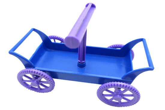 CARRO RODANTE CON PERCHA 11.0X5.0X8.0CMS