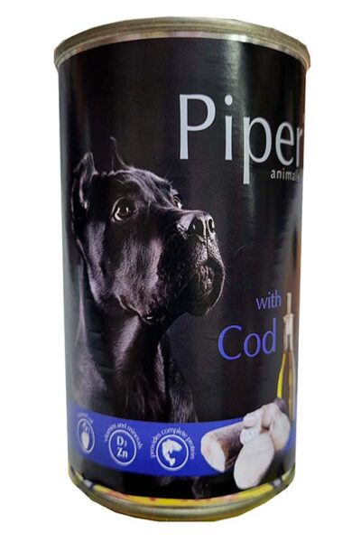 PIPER DOG COD 400G LATA