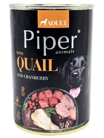 PIPER DOG QUAIL 400G LATA