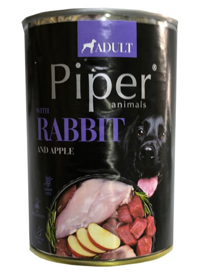 PIPER DOG RABBIT 400G LATA