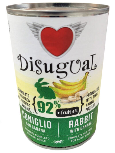 DISUGUAL RABBIT & BANNANA 400G LATA