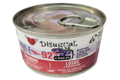 DISUGUAL SALMON & BLUEBERRIES 150G LATA