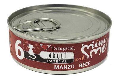 DISUGUAL CAT MINI ME BEEF 85G N6 LATA