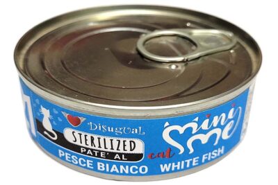 DISUGUAL CAT MINI ME STERILIZED WHITE FISH 85G LATA