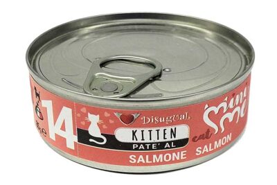 DISUGUAL CAT MINI ME KITTEN SALMON 85G LATA