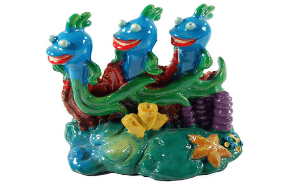 TRIO PECES ATOONS 8.0X6.0X8.0CMS