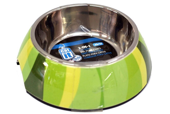 COMEDERO DOGIT X-PEQ VERDE 14.0øX4.5CMS
