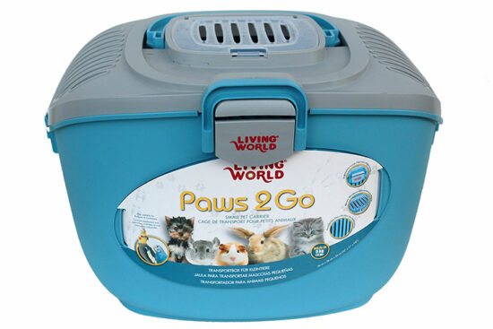 TRANSPORTIN PAWS 2GO AZUL/GRIS