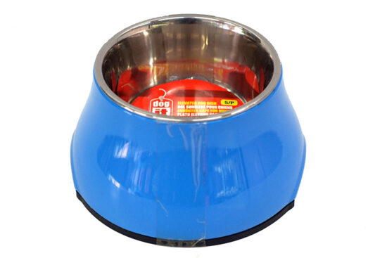 COMEDERO DOGIT ELEVADO AZUL 16.0øX9.0CMS