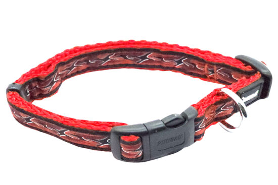 COLLAR NINJA ROJO 10MMX-10-25CMS