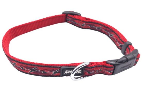 COLLAR NINJA ROJO M 15.0MM-25.0-50.0CMS