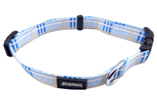 COLLAR HAMPTON AZUL M 15.9MMX30.0-46.0CMS