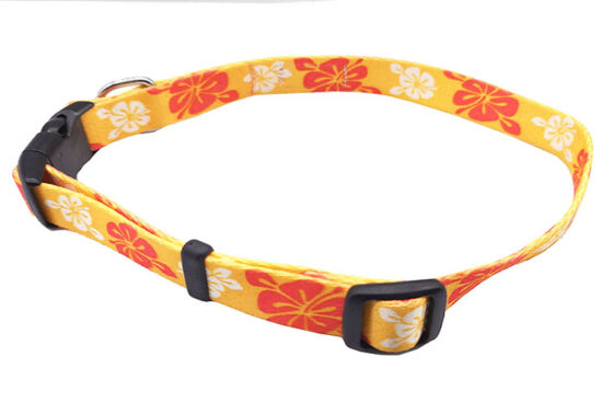 COLLAR HAWAI NARANJA AJUST 18.0-40.0CMS